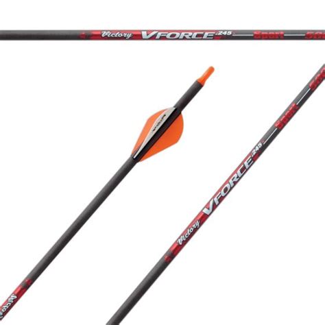 Victory Vforce Sport Standard Diameter Arrows Creed Archery Supply