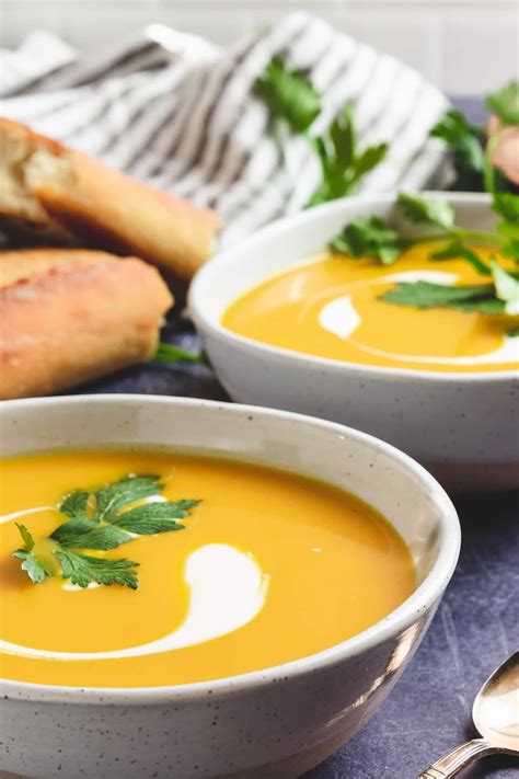 This Warm Creamy And Healthy Soup Comes Together In 30 Minutes And Is