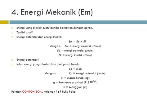 Yuk Mojok Contoh Soal Energi Kinetik Rotasi Brainly