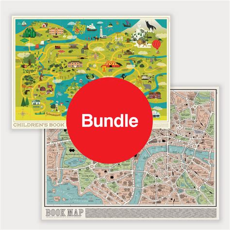 Maps Special Offer Bundle Book Map And Childrens Book Map Dorothy