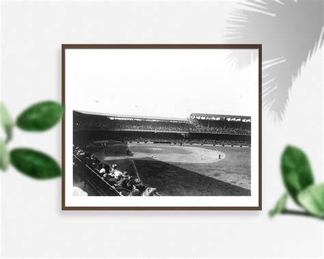 Photo Baseball Gameold Griffith Stadiumwashingtondc