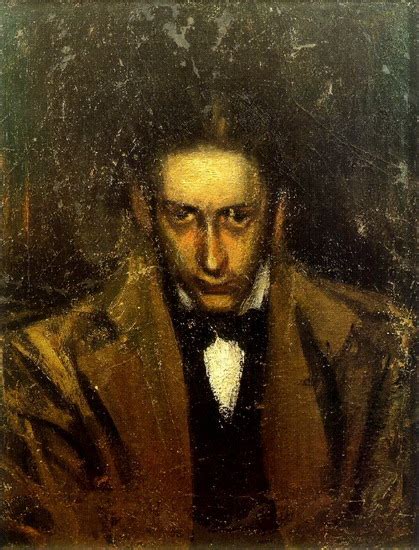 Pablo Picasso — Portrait Of Carlos Casagemas 1899