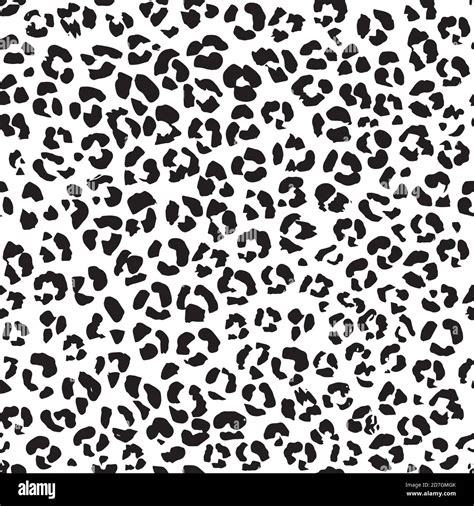 Abstract Leopard Skin Seamless Pattern Design Jaguar Leopard Cheetah
