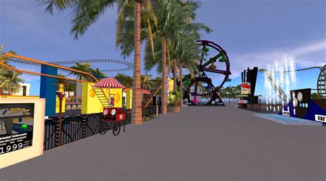 Amusement Parks In Second Life Piers Diesel Reporting ~ The Sl Enquirer
