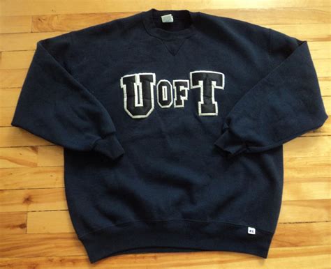Vintage University Of Toronto Xl Crewneck Sweater Vtg By