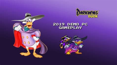 Gameplay Darkwing Duck 2019 Demo For Pc Youtube