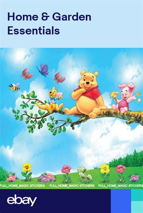 Winnie The Pooh Wall Stickers Decal Nurserykids Room Ebay Wall