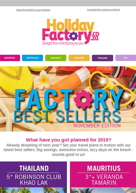Holiday Factory Best Sellers