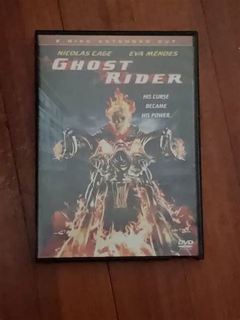 Ghost Rider Two Disc Extended Cut Sony Pictures Home Entertainment Dvd