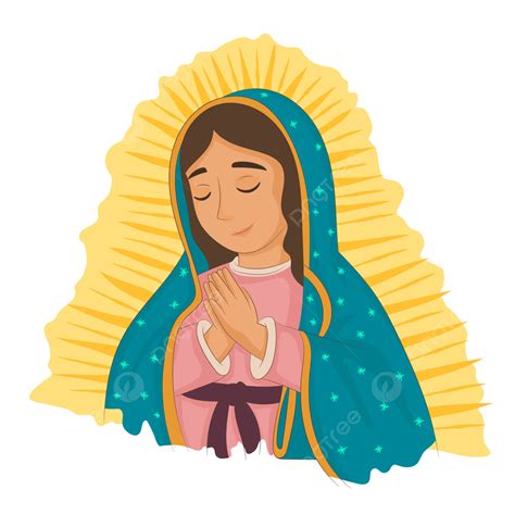 Nuestra Señora De Guadalupe Vector Png Guadalupe María Virgen Png Y