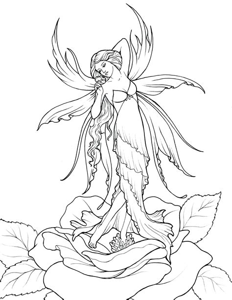 Faires Coloring Pages Coloring Home