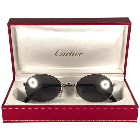 2004 Custom Cartier Amber Mirrored Heart Sunglasses At 1stdibs