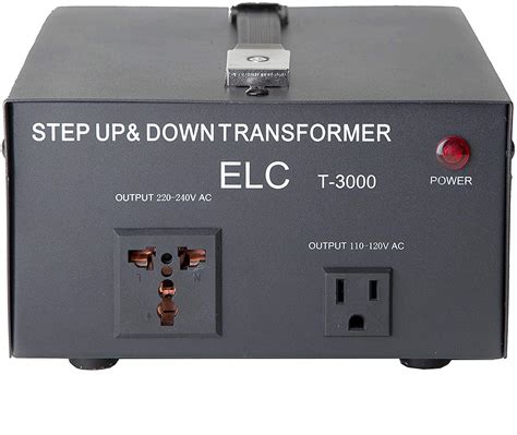 Elc T 3000ud T 3000 3000 Watt Voltage Converter Transformer Step Updown 110v220v