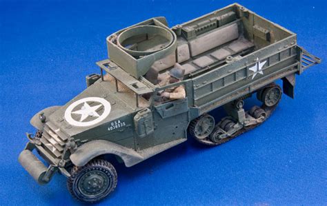 M3a1 Halftrack Tamiya 135 Conversion Ready For Inspection Armour