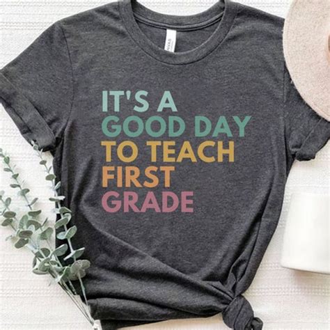 Oh Hey First Grade Teacher Shirt 1st Grade Teacher Shirt Etsy