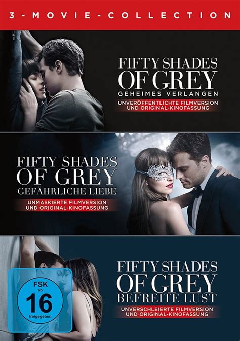 Fifty Shades Of Grey 3 Movie Collection Dvd