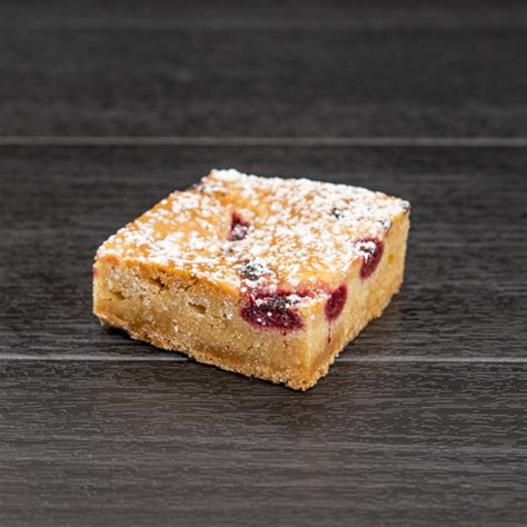 Slice Blondie Raspberry White Chocolate Jean Pierre Wholesale Artisan