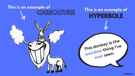 Whats The Difference Between Hyperbole And Caricature The Hyperbolit