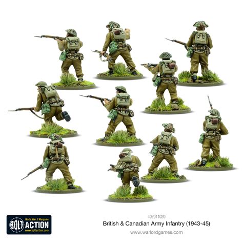 Bolt Action British And Canadian Army Infantry Brückenkopf