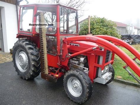 Agco Massey Ferguson Mf 255 1979 Agricultural Tractor Photo And Specs