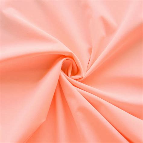 Peach Stretch Woven Fabric The Fabric Fairy
