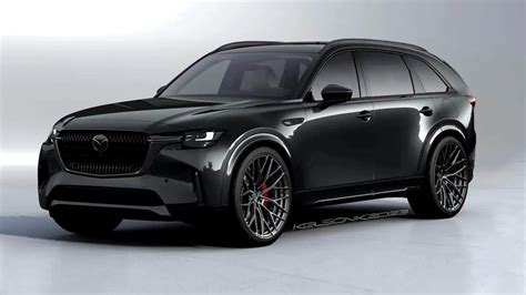 Does The 2024 Mazda Cx 90 Look Better All Blacked Out And Lowered