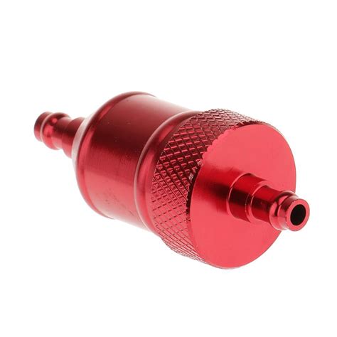 14 6mm Aluminum Inline Fuel Gas Filter For Motorcycle Pit Dirt Bike