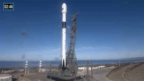 Spacex Launches Satellite From Vandenberg Air Force Base