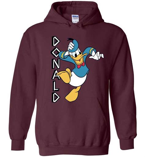 Disney Donald Duck Jumping Hoodies Inktee Store