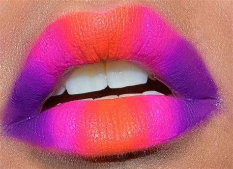 Colorful Lips Lip Colors Pucker And Pout Crazy Makeup