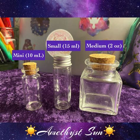 Good Luck Spell Jar Witch Jar Witch Bottle Manifestation Etsy