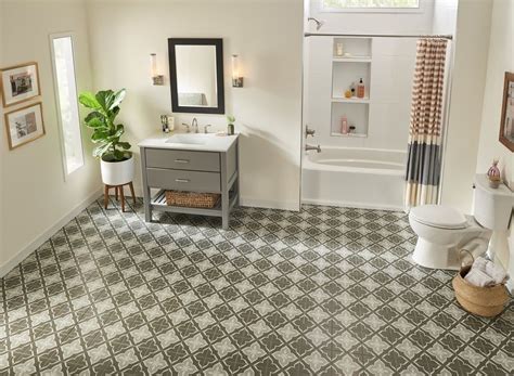 Lets look at designs for small bathrooms that speak eloquently and dont cramp your style. Paris 8x8 - Westchester Grey in 2020 | Flooring, Bathrooms remodel, Bathroom flooring