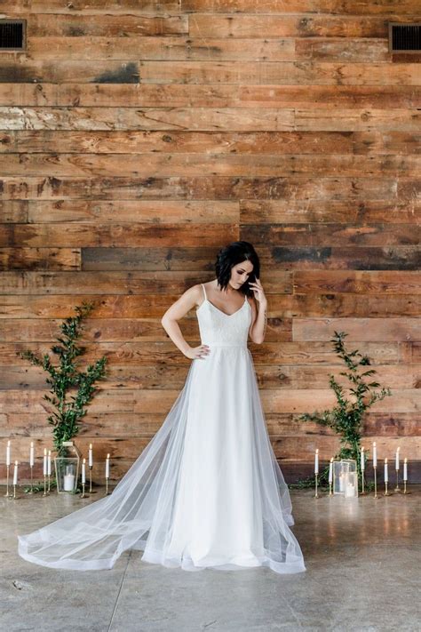 The romantic lace top fits. Cassandra Gown | 2 piece wedding gown separates lace ...