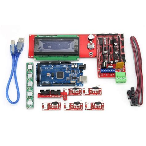 Wowoone Cnc 3d Printer Kit For Arduino Mega 2560 R3 Ramps 14