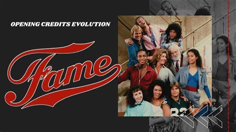 Fame 1982 1987 Opening Credits Evolution Youtube