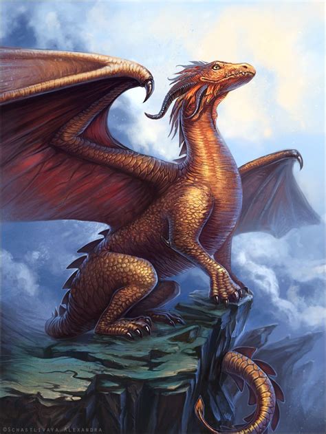 Check spelling or type a new query. Golden Dragon by sashulka on deviantART | Fantasy dragon ...
