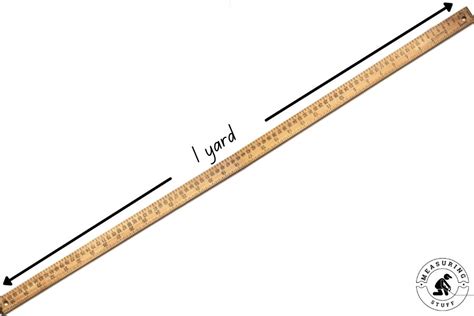 Things That Are 1 Yard Long 9 Examples Measuring Stuff