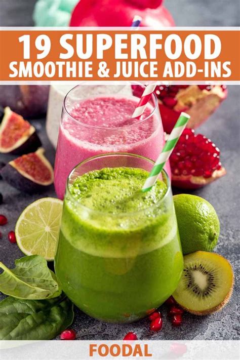 19 Superfood Add Ins For Juices And Smoothies Foodal
