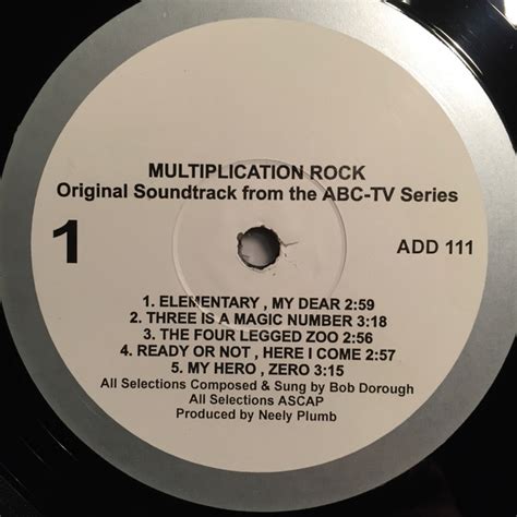 Bob Dorough Multiplication Rock Original Soundtrack Recording