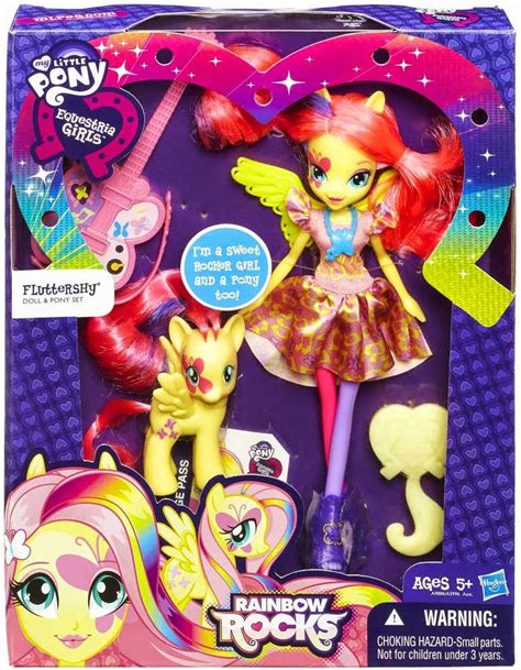 My Little Pony Equestria Girls Blog ¡muñecas Rainbow Rocks Fluttershy