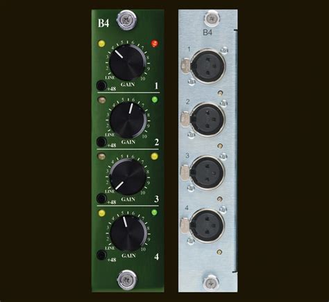 Burl Audio B4 Preamp Cards For B80 Stagebox Foh Front Of House Magazine