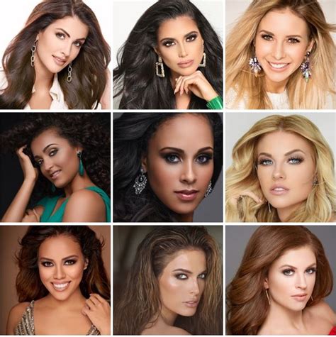 View The Official Head Shots Of Miss Usa 2019 Contestants