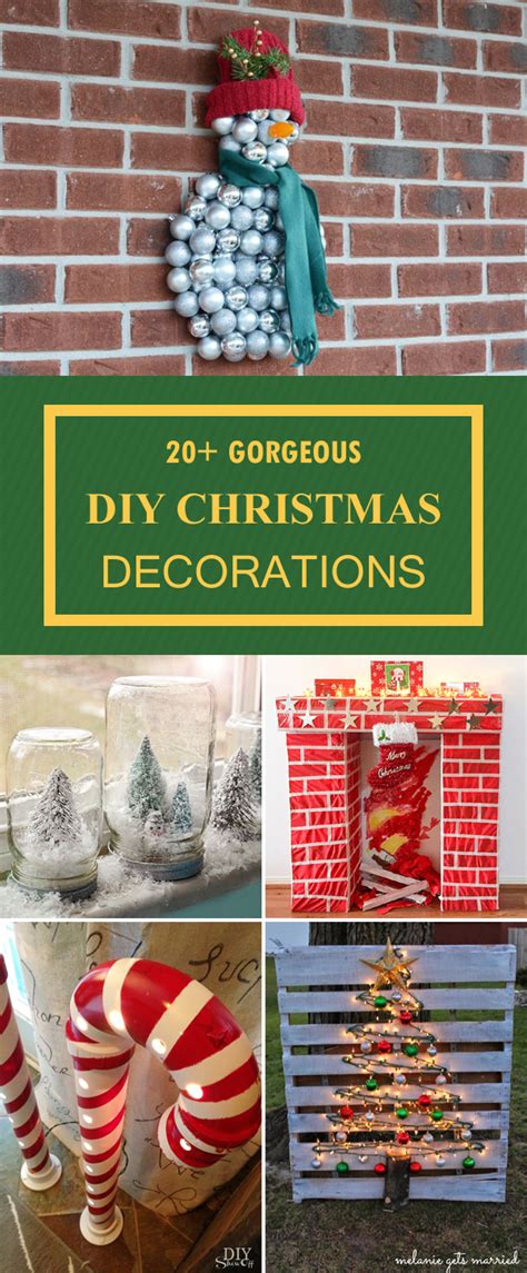 20 Gorgeous Christmas Decorations You Can Make Yourself