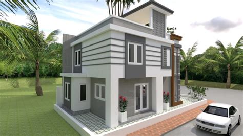 Four Bedroom 2 Storey House Concept With Roof Deck Cool House Concepts