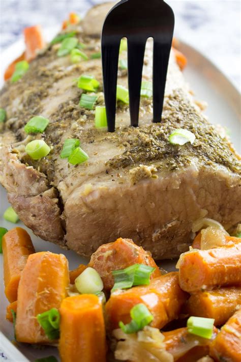 Look into these incredible frozen pork loin instant pot and let us know what you think. Instant Pot Pork Loin Roast (Pressure Cooker) - Dishing Delish | Instant pot pork loin recipe ...