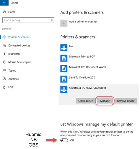 Changing The Default Printer Windows 10 Helpdesk