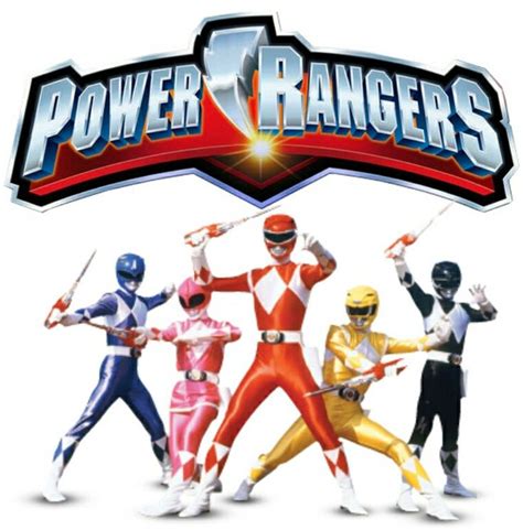 The Power Rangers Logo Is Shown In This Promotional Image For An