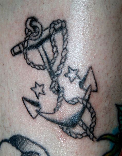 Black And White Sailor Jerry Anchor Tattoos Sailor Jerry Anchor