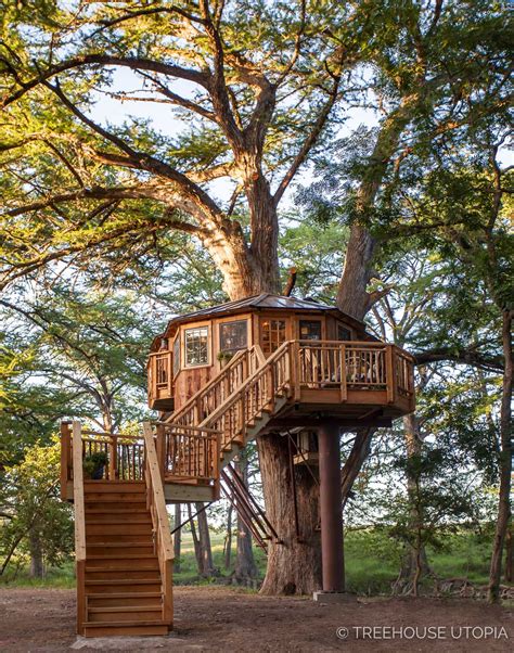 Treehouse Utopia: Texas Hill Country Retreat — Nelson Treehouse