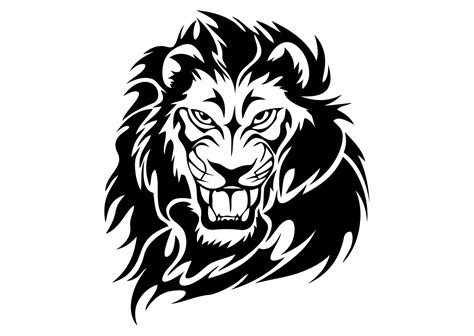 Download Kepala Singa Lion Head Vector Coreldraw Cdr And Png Pixcelz